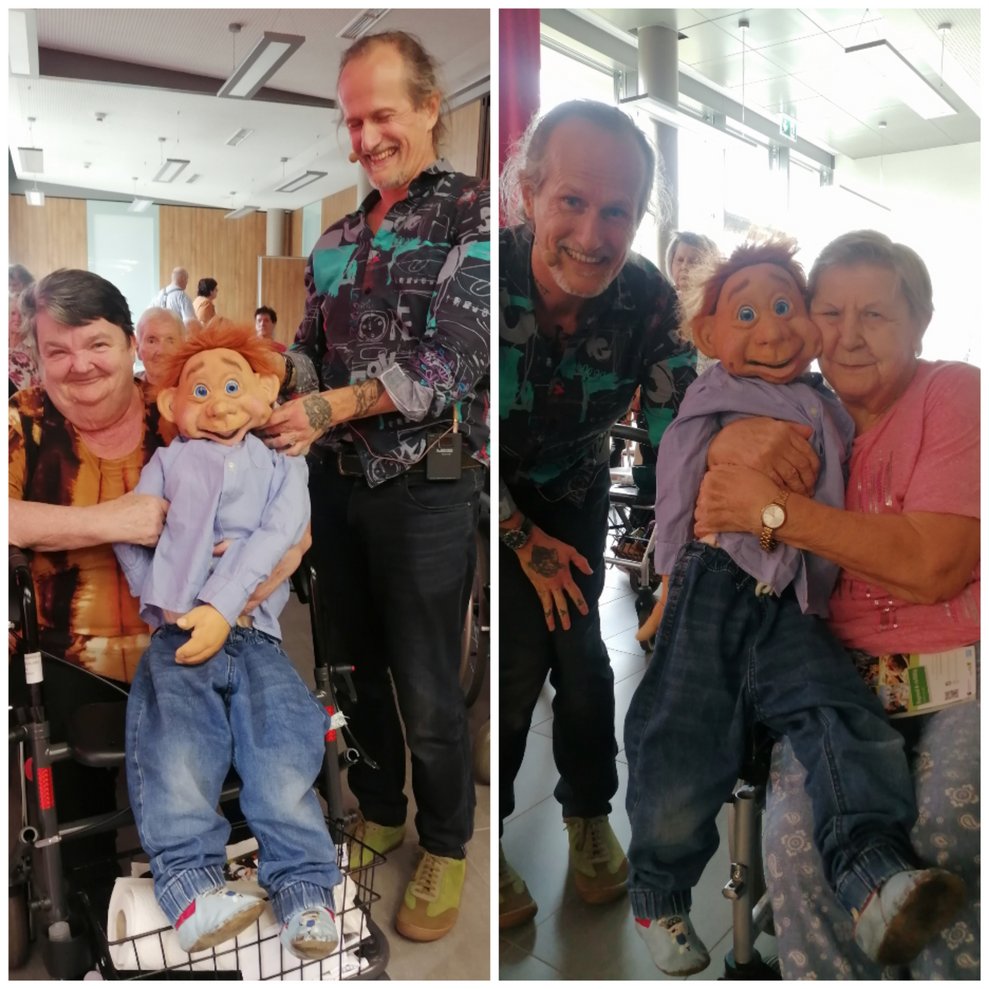 Frau Stickelberger und Frau Heissenberger nehmen dieses Angebot hocherfreut an, ...