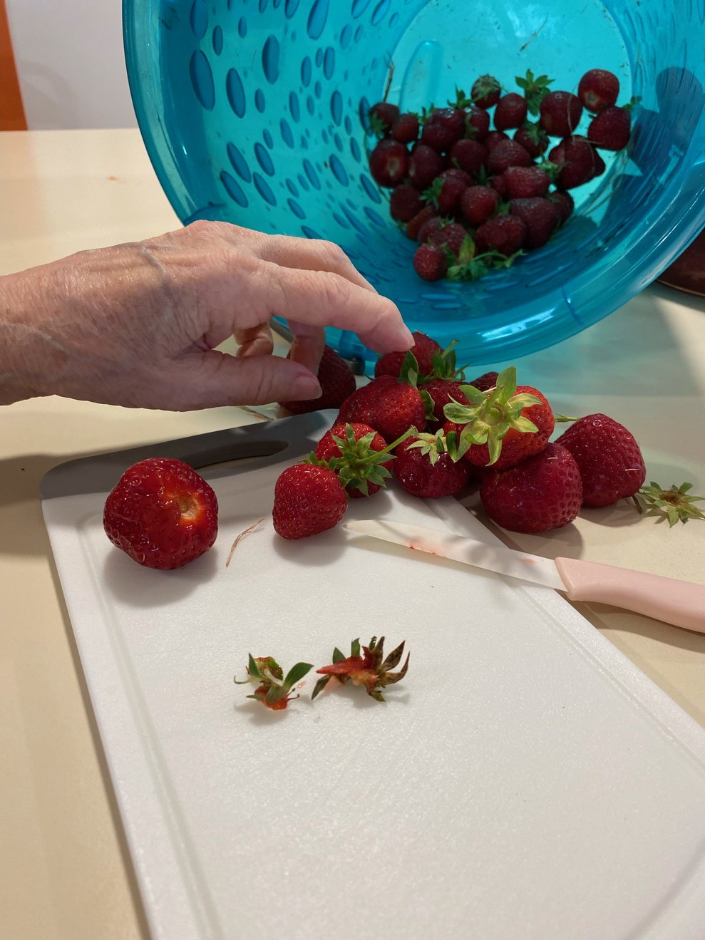 frische Erdbeeren