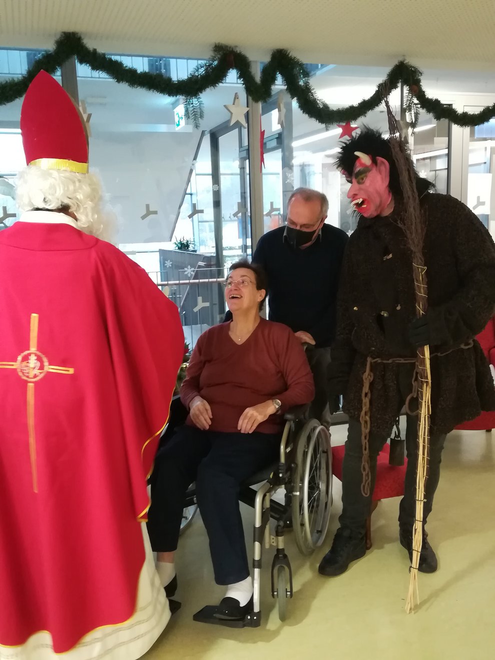 Die Worte des Nikolaus - Balsam für Herz und Seele von BewohnerInnen und Angehörigen.