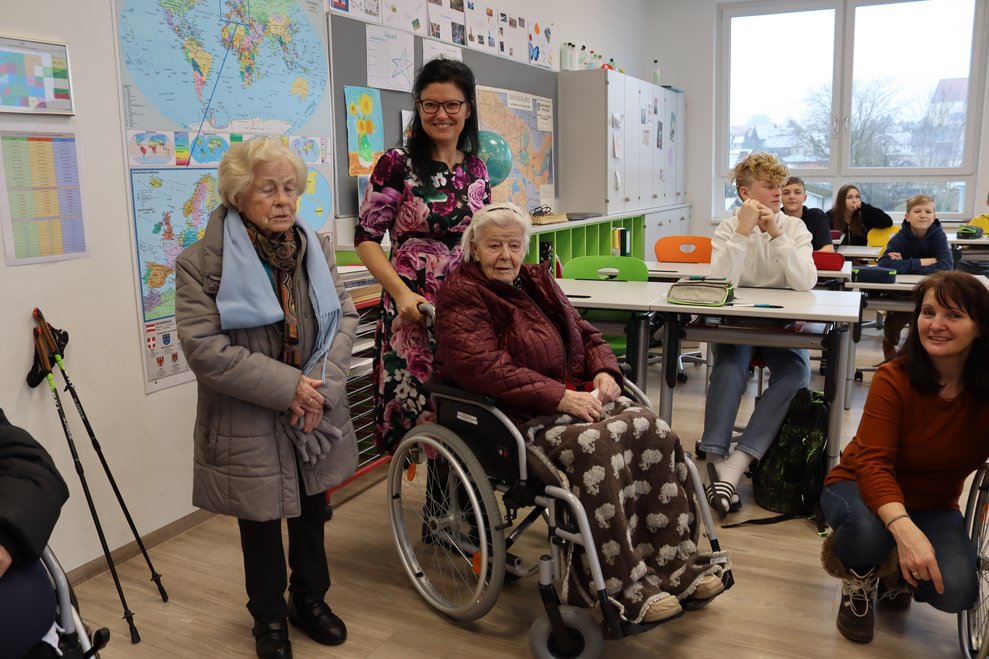 Besuch in der Schule