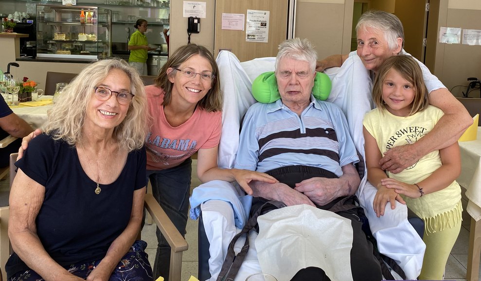 Herr Wahle feierte im Kreise seiner Lieben seinen 83iger.