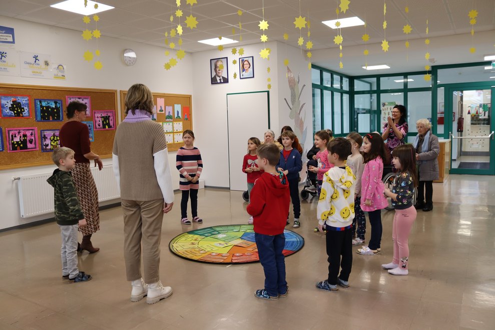 Besuch in der Schule