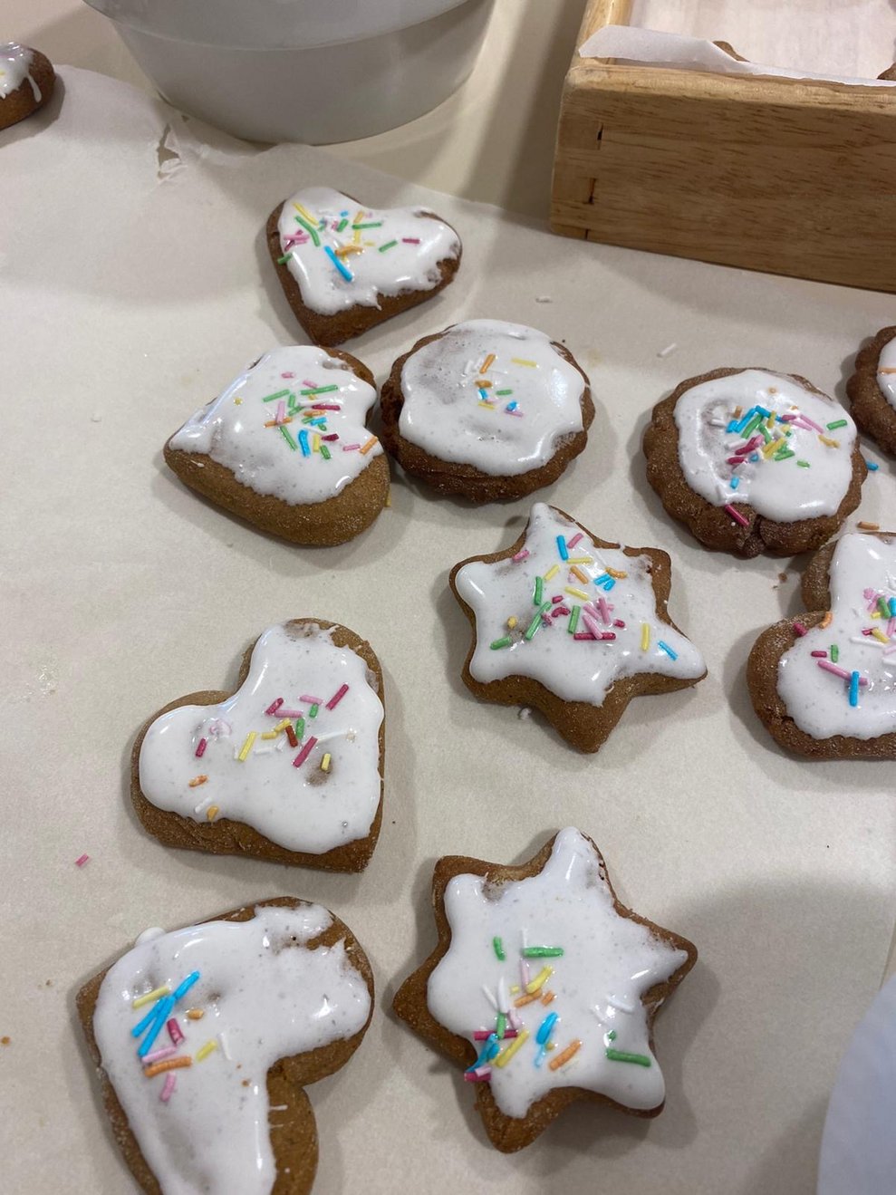 die Glasur am Lebkuchen darf nicht fehlen