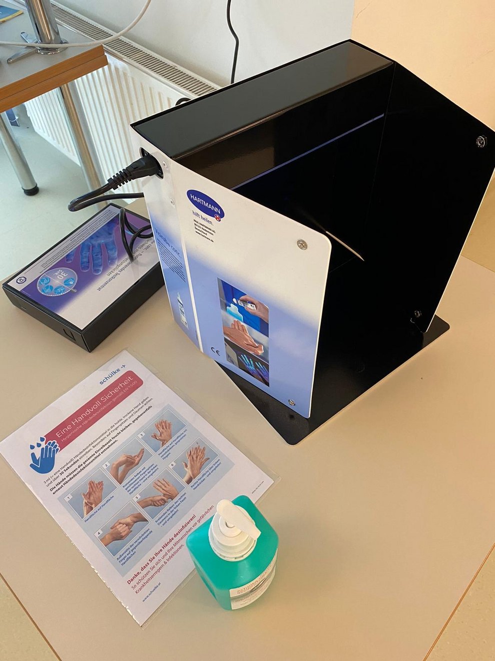 Vorbereitung für die Hygieneschulung