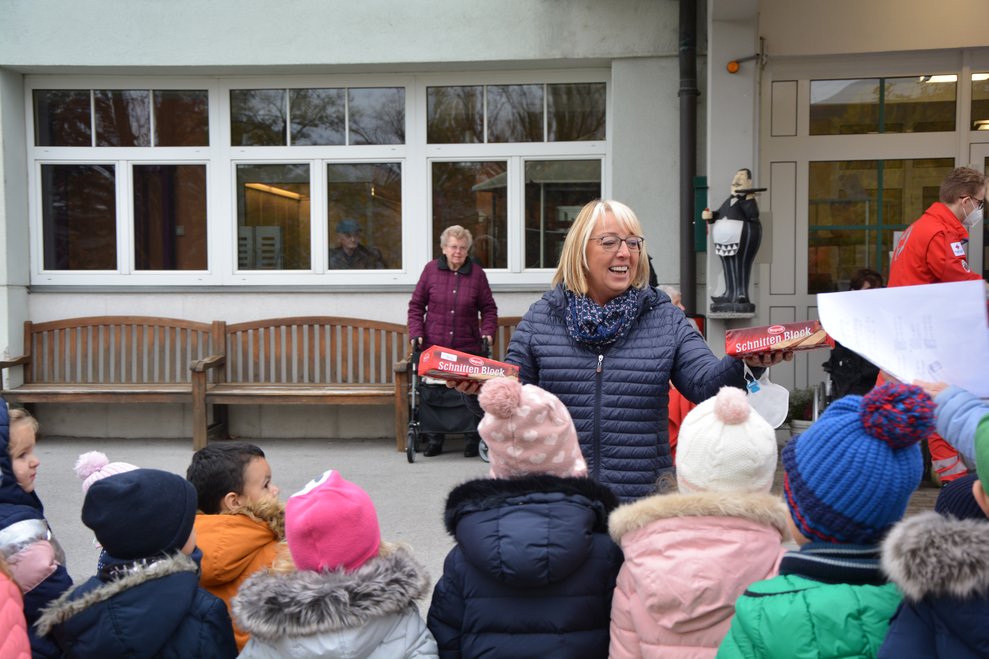 Danke an die lieben Kinder