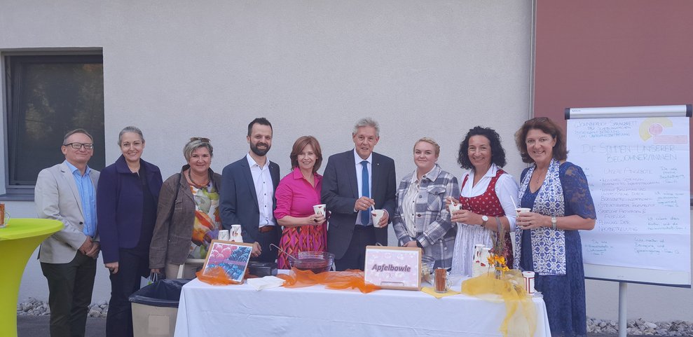 Köstliche Apfelbowle.
