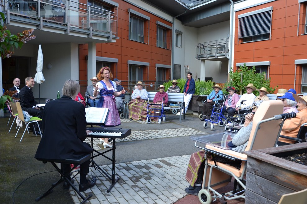 Das Konzert bereitete allen eine große Freude.