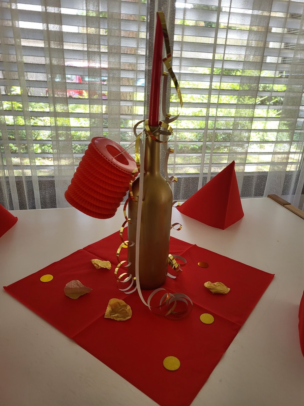 Die Dekoration für das Sommerfest ist fertig!
