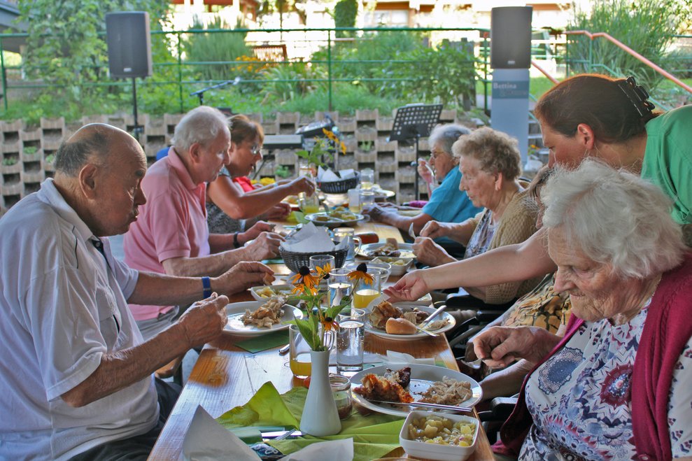Sommerfest im Pflegezentrum