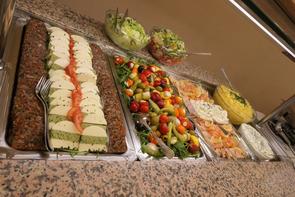 Das Buffet.