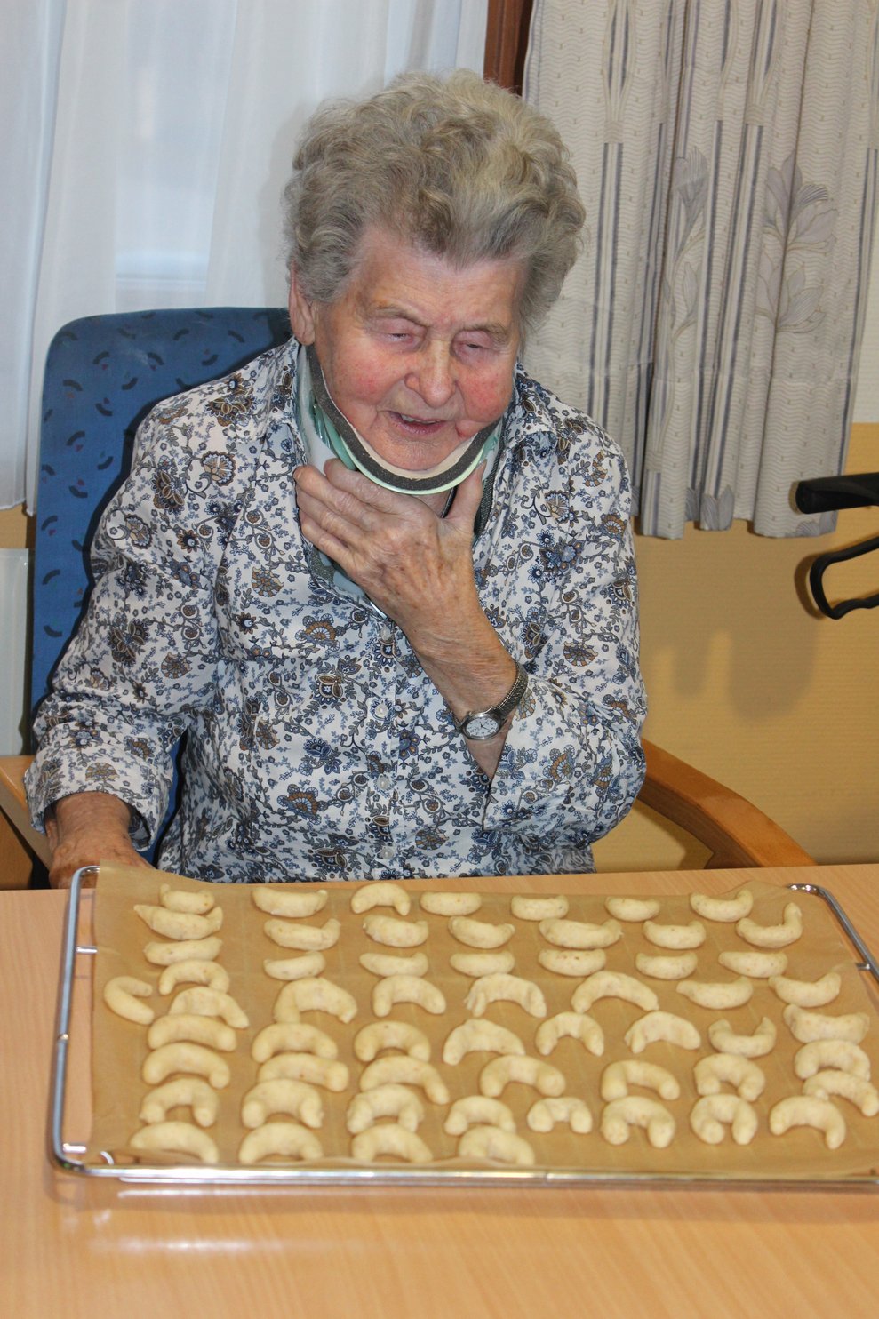 Krapferl backen