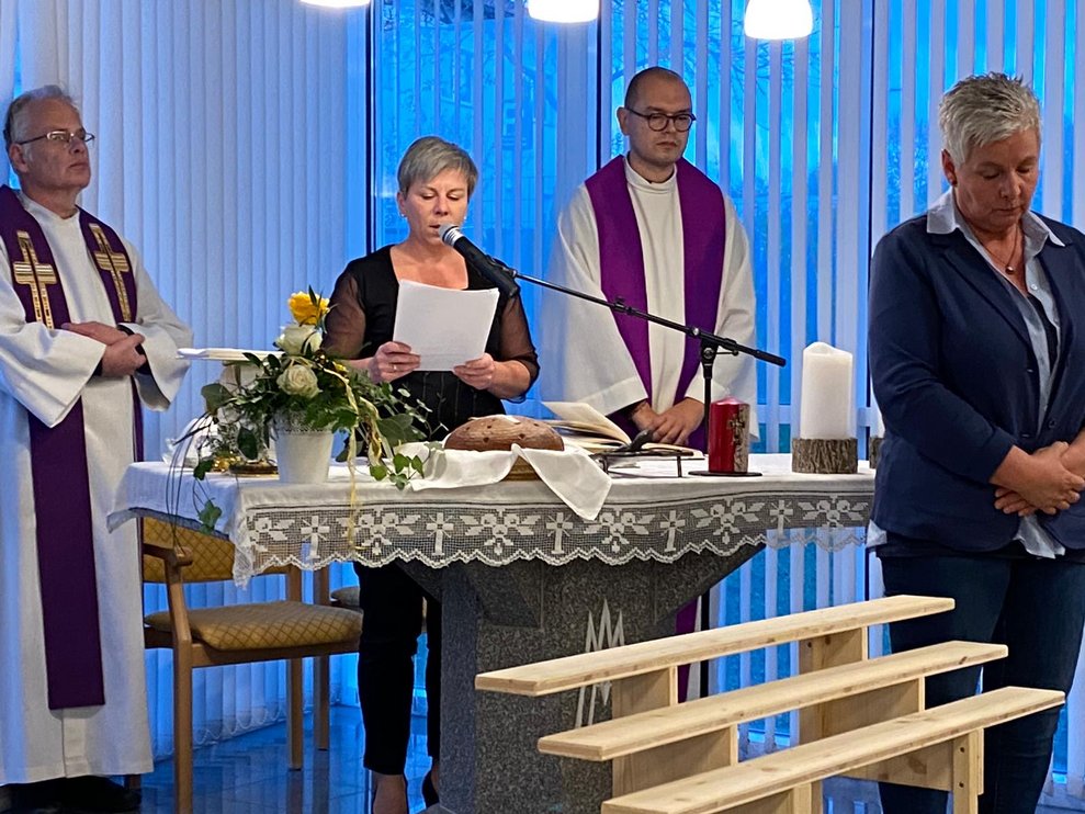 Palliativbeauftragte Claudia organisierte die Feier