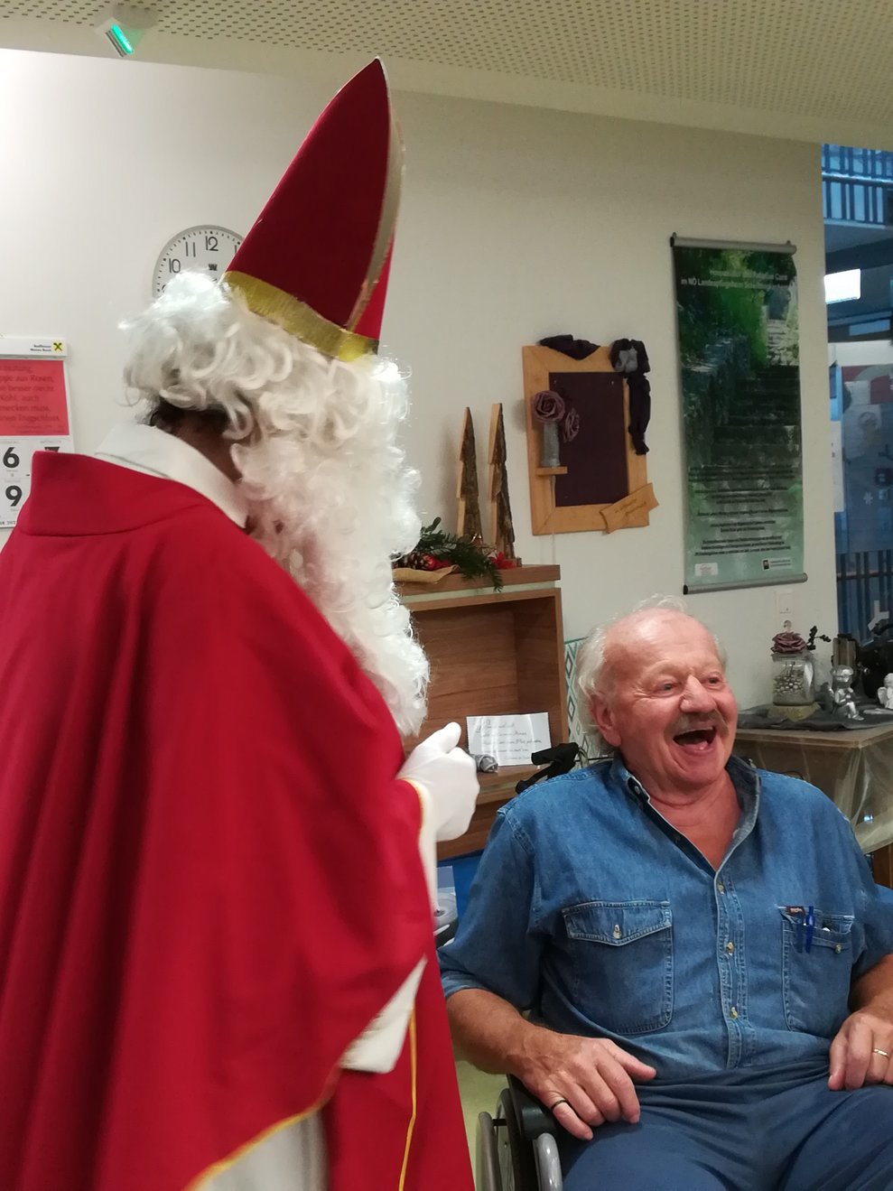Herr Ostermann und der Nikolaus.