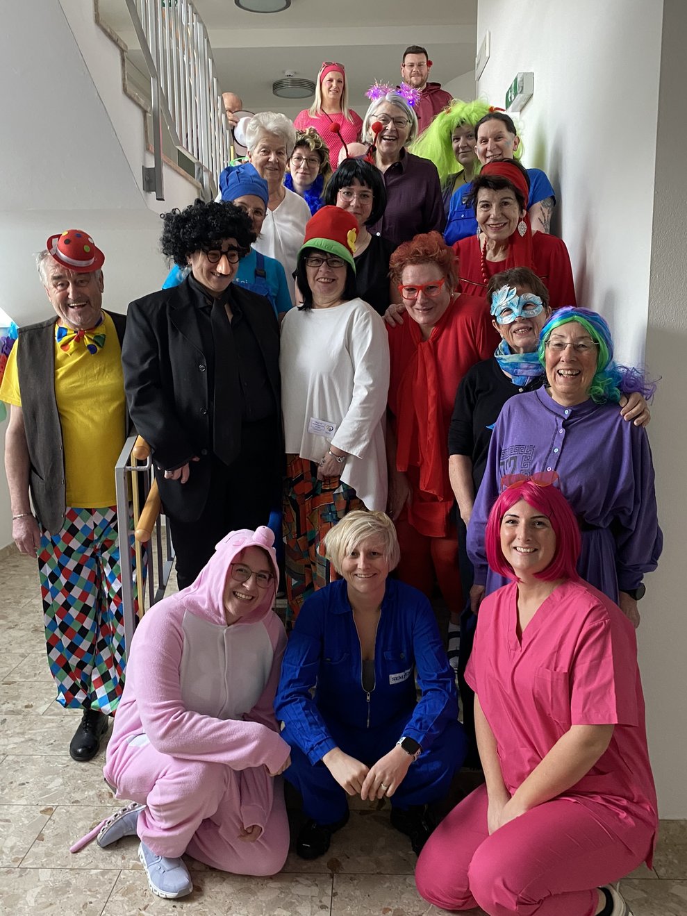 die bunte Truppe