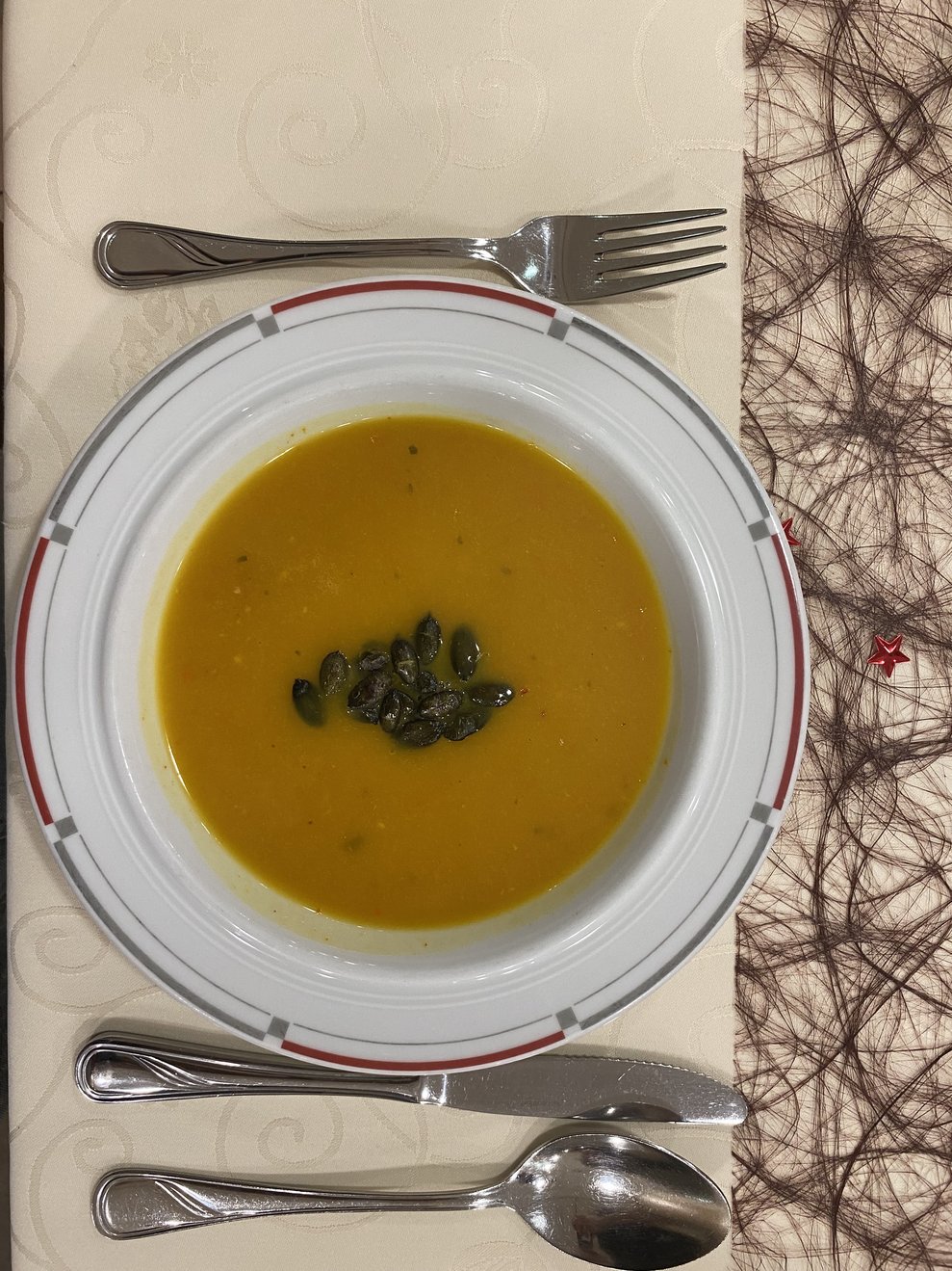Kürbiscremesuppe