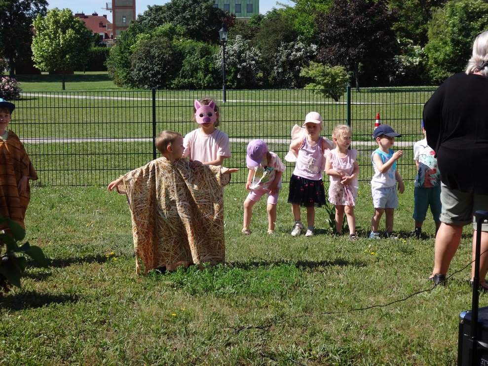 Eine Vorführung des Kindergartens Schlosspark Vösendorf