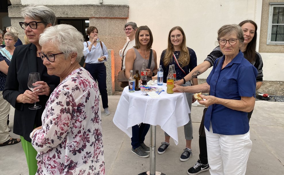 ...zu einer kleinen Stärkung eingeladen.