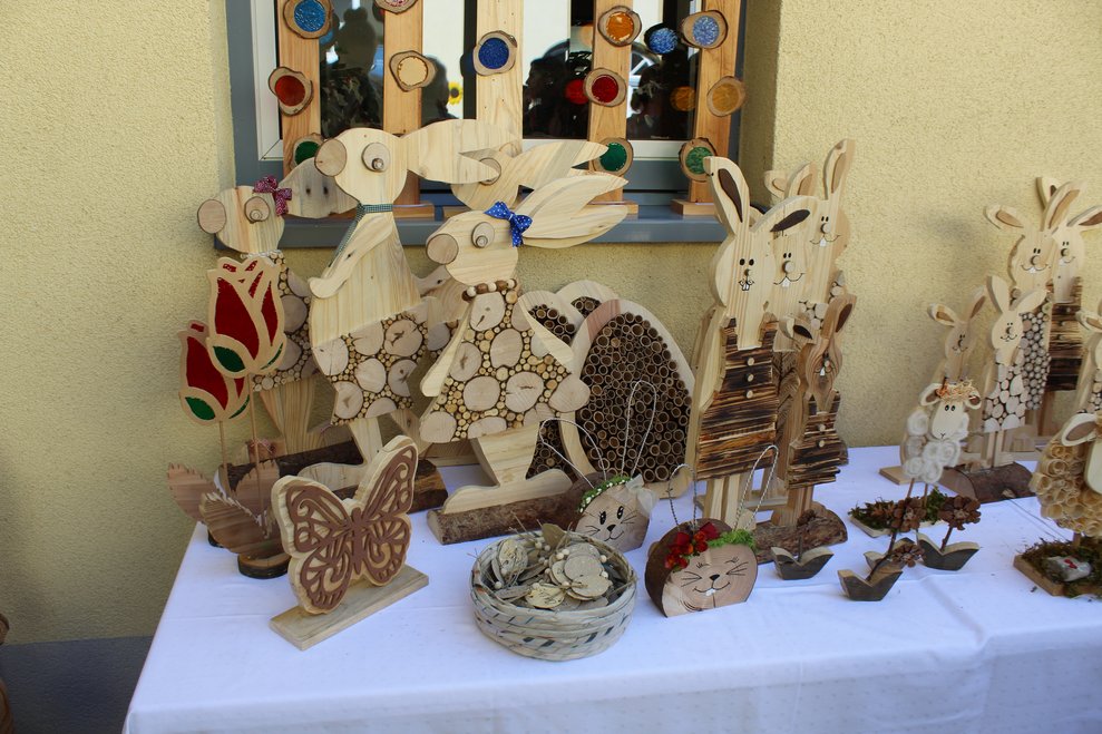 Hasen aus Holz
