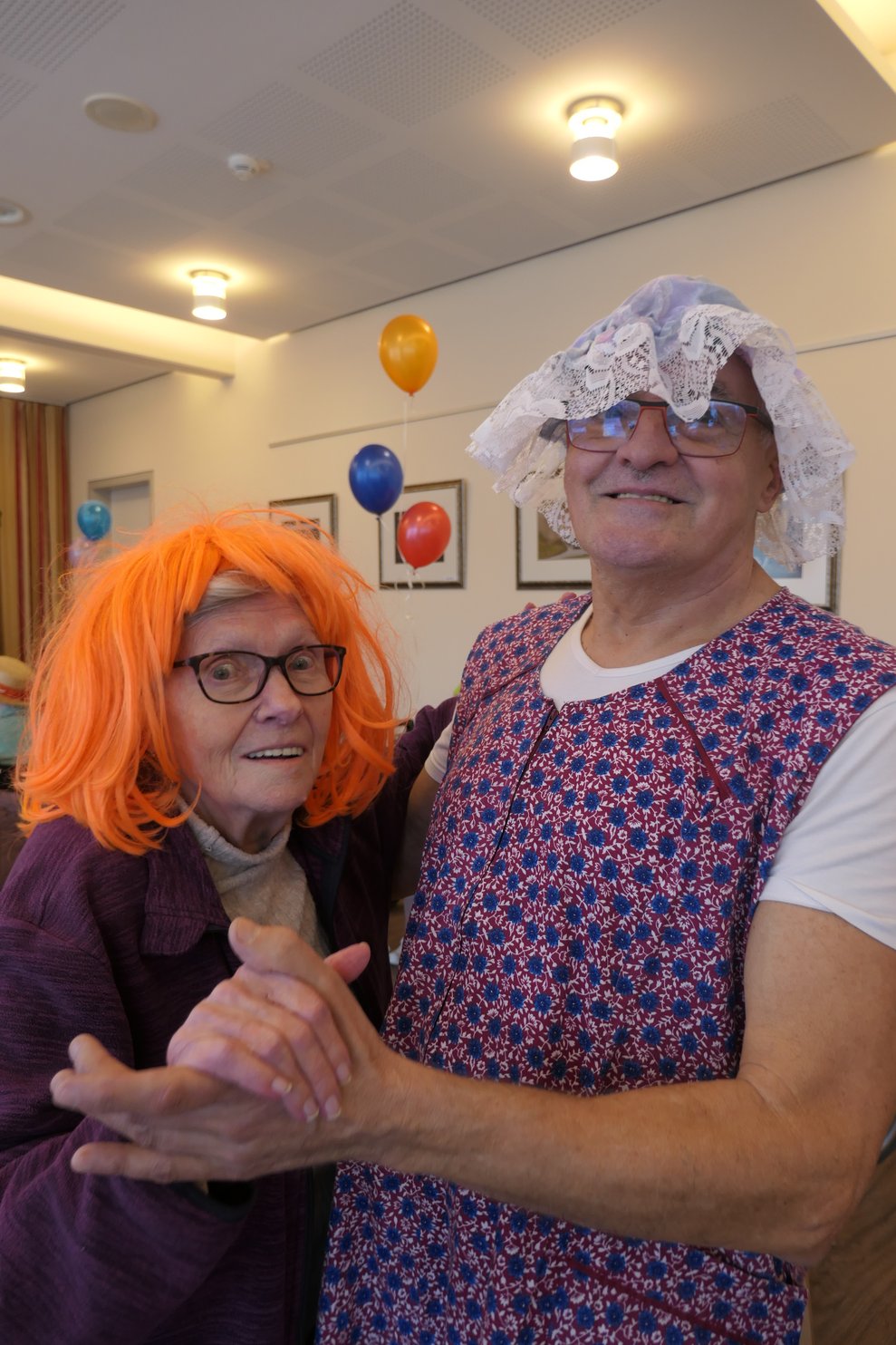 Ein Tanzpaar.