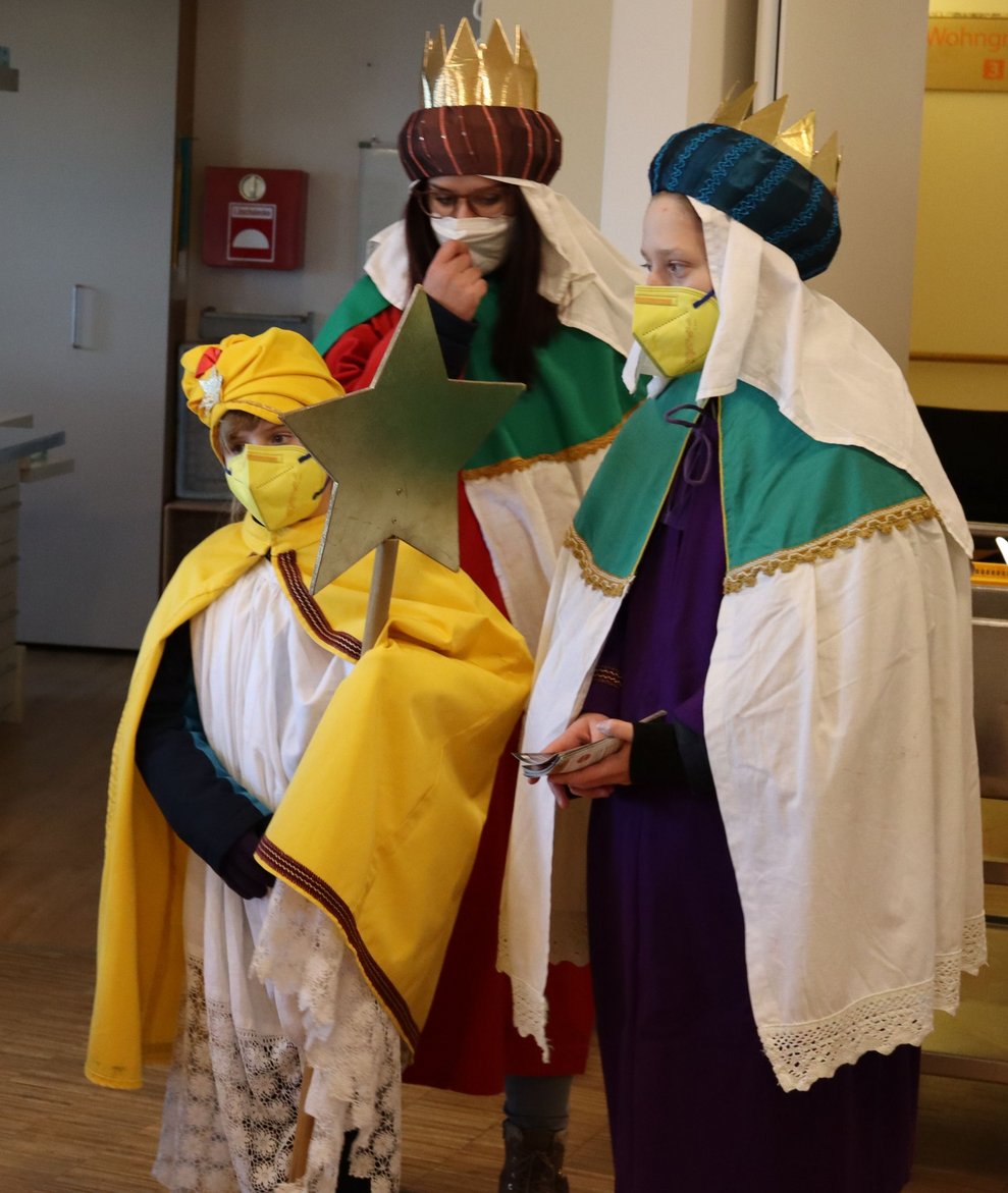 Sternsinger im Haus