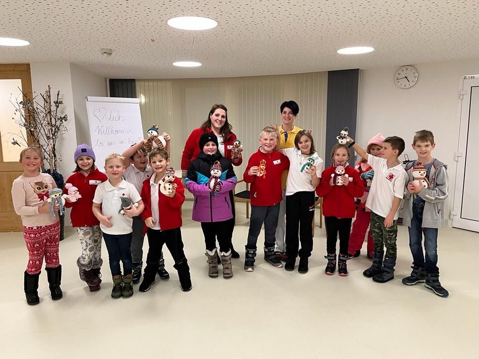 für die fleißigen Kids gibt es selbstgemachte Schneemänner