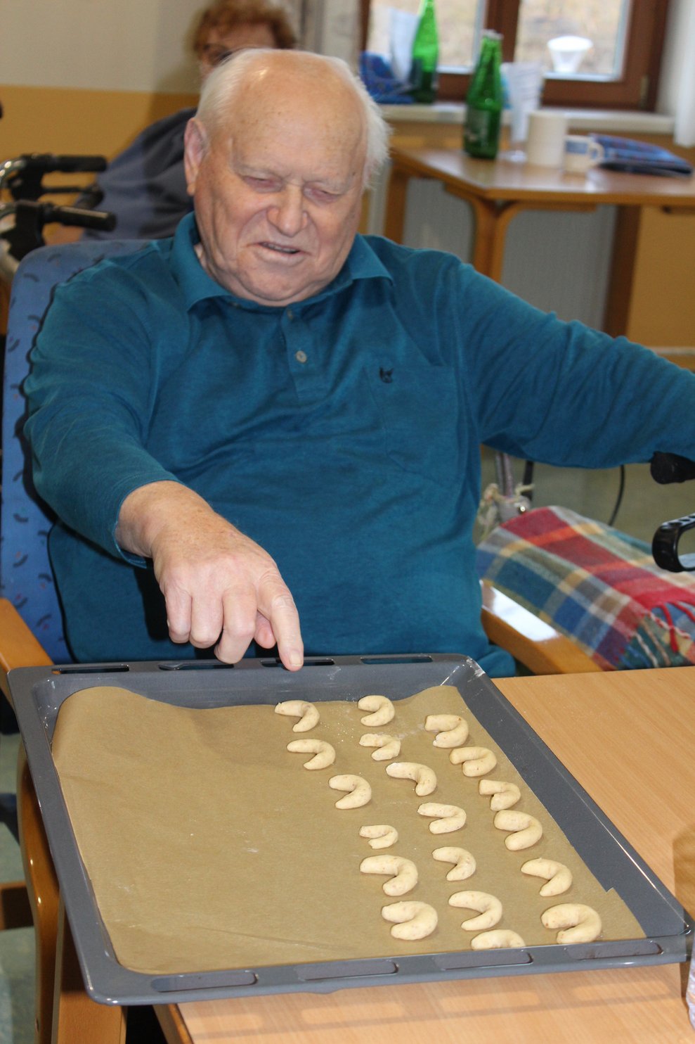 Krapferl backen