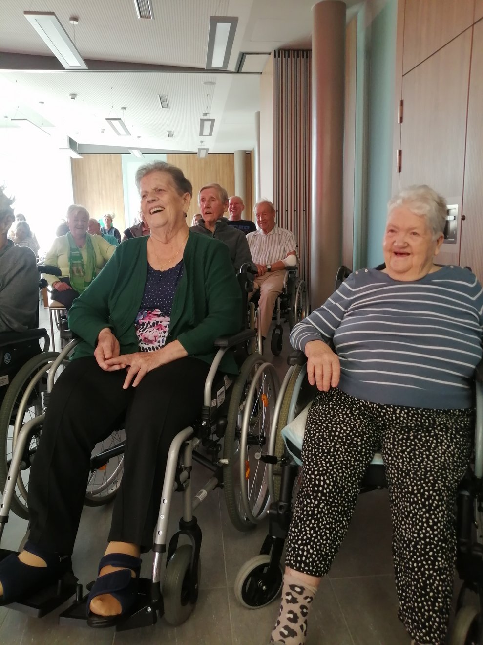 ... und Lachen ist vor allem auch ansteckend.