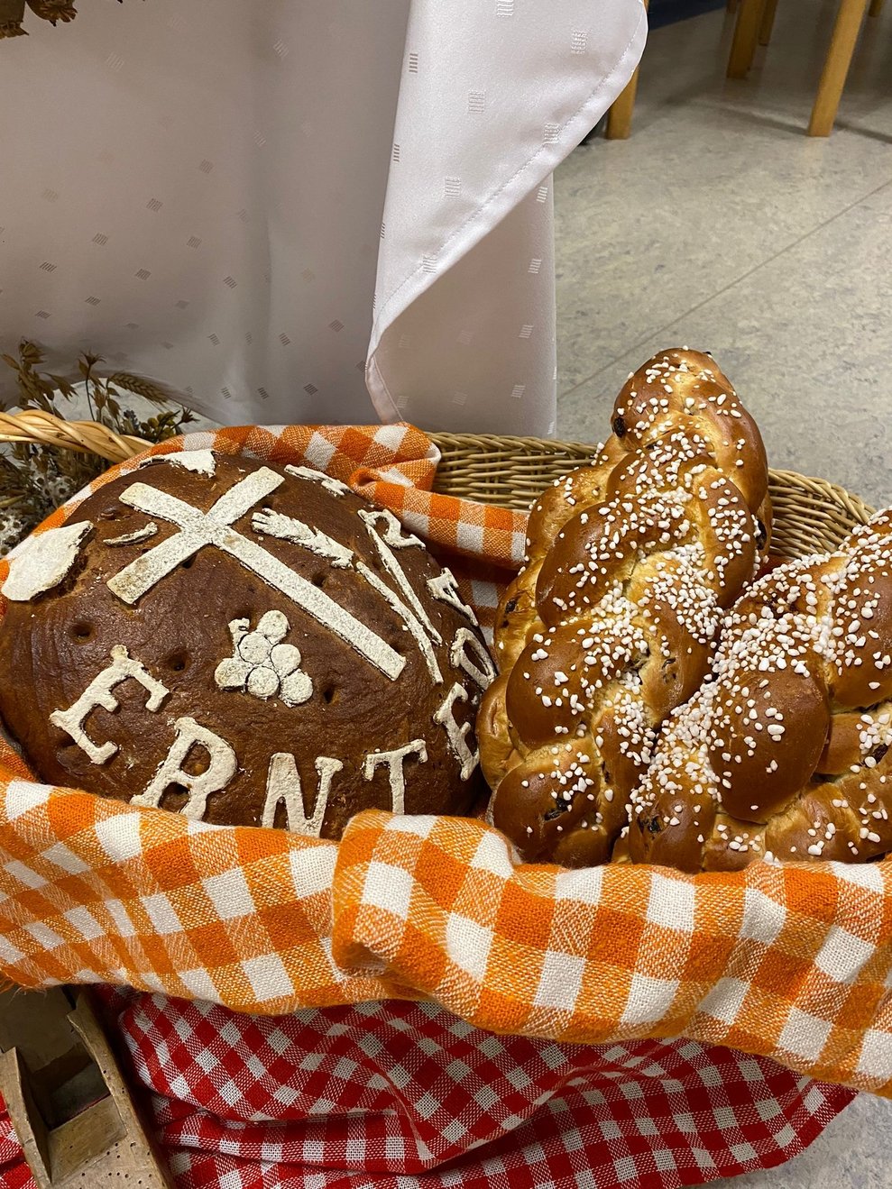 Brot und Strizel zum Erntedankfest