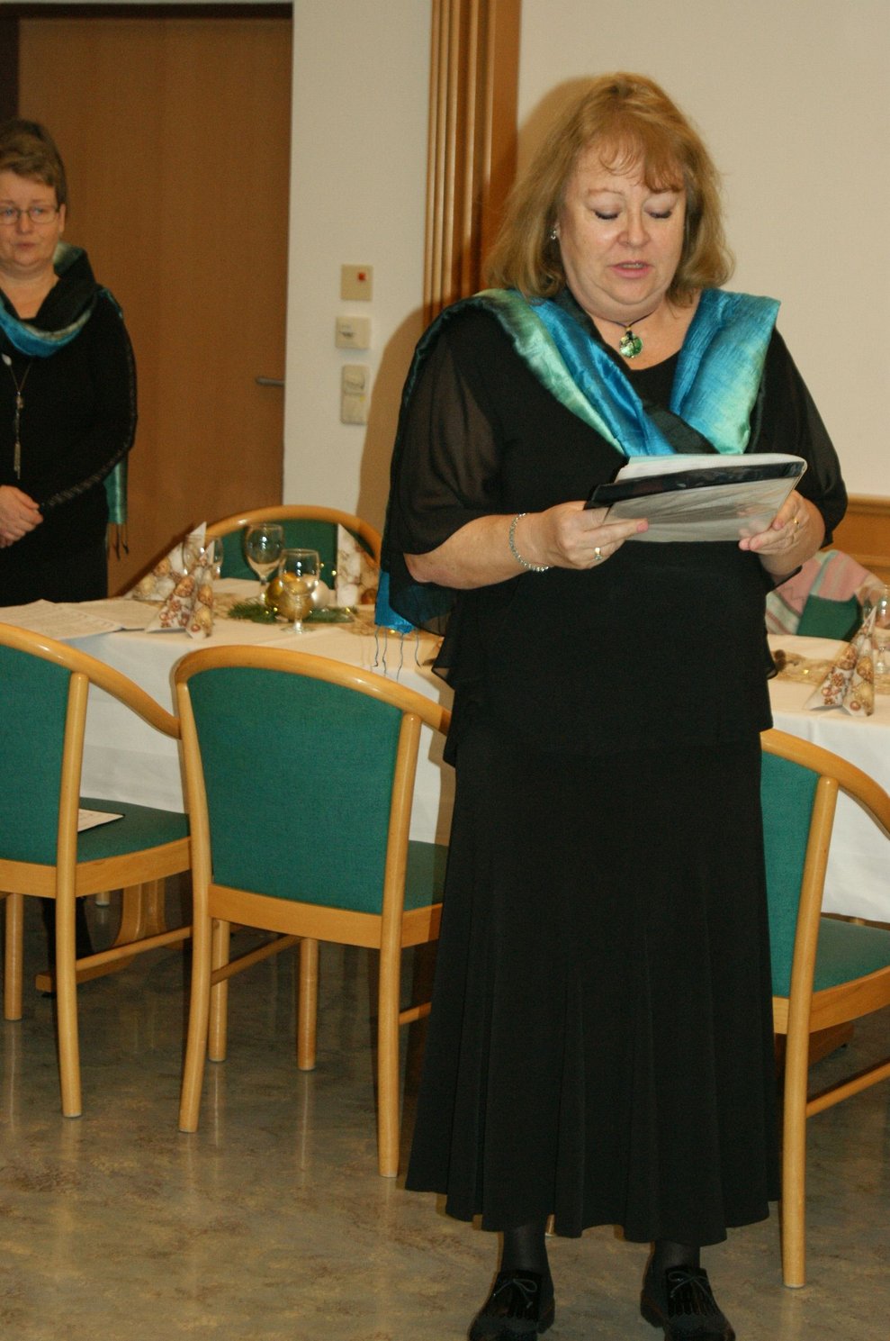 Eine Frau