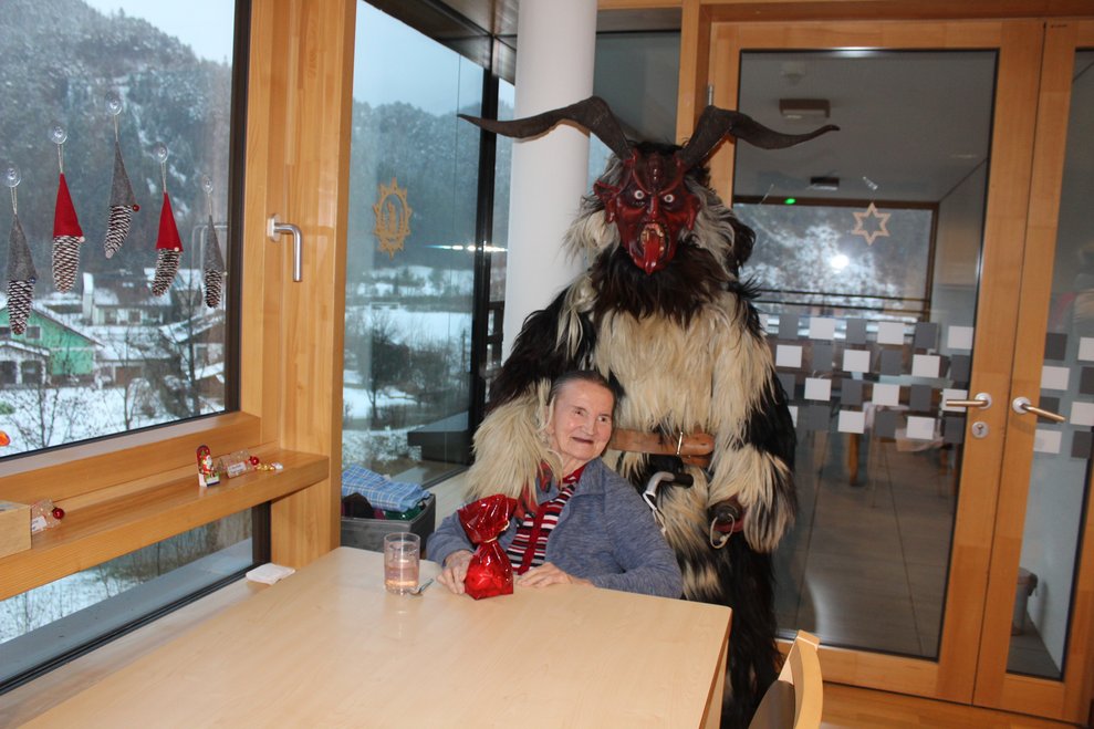 Nikolaus & Krampus zu Besuch