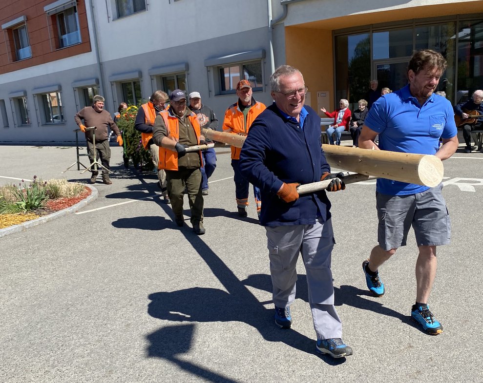 ...es geht los.