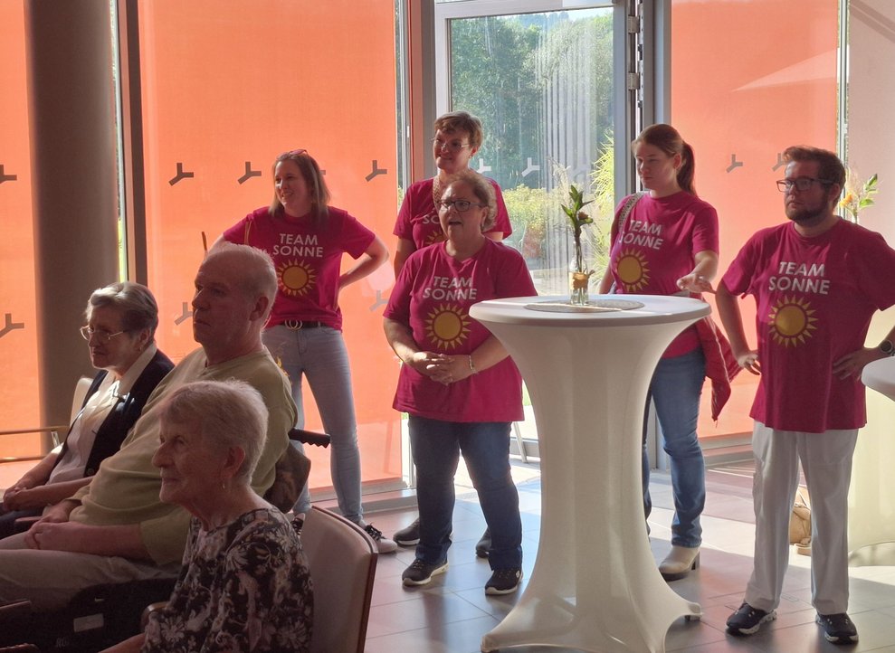 Team Sonne hat sich eine besondere Überraschung einfallen lassen.
