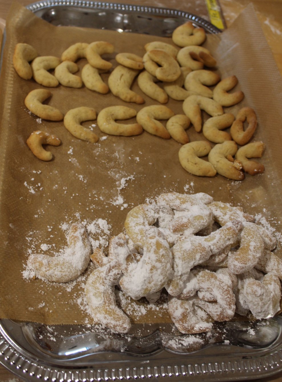…köstliche Vanillekipferl.