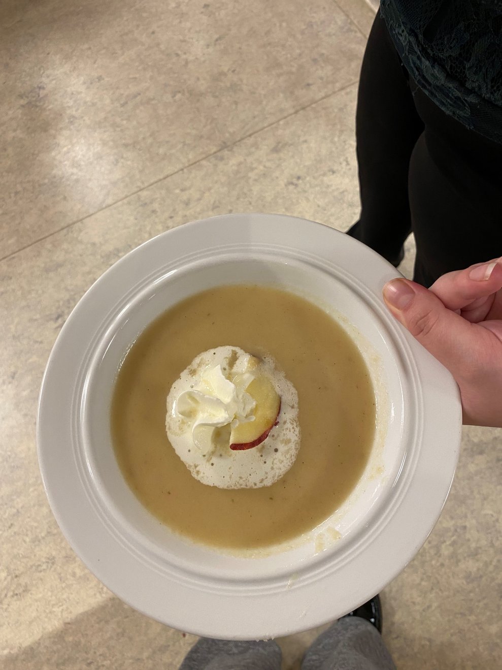 Apfel- Sellerie Cremesuppe