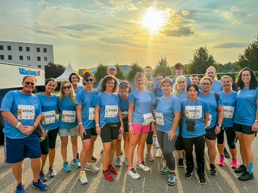 Gruppenfoto vor dem Start.