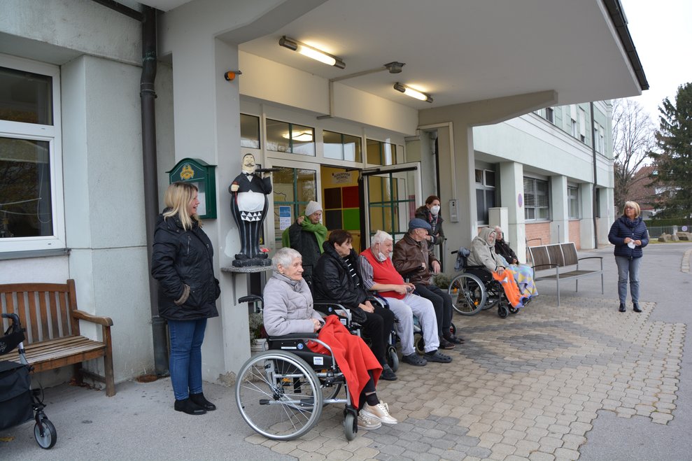unsere Bewohner freuen sich