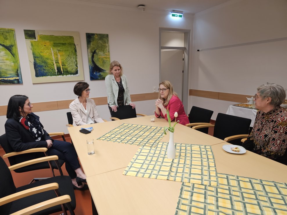 Gemütliches Beisammensitzen.