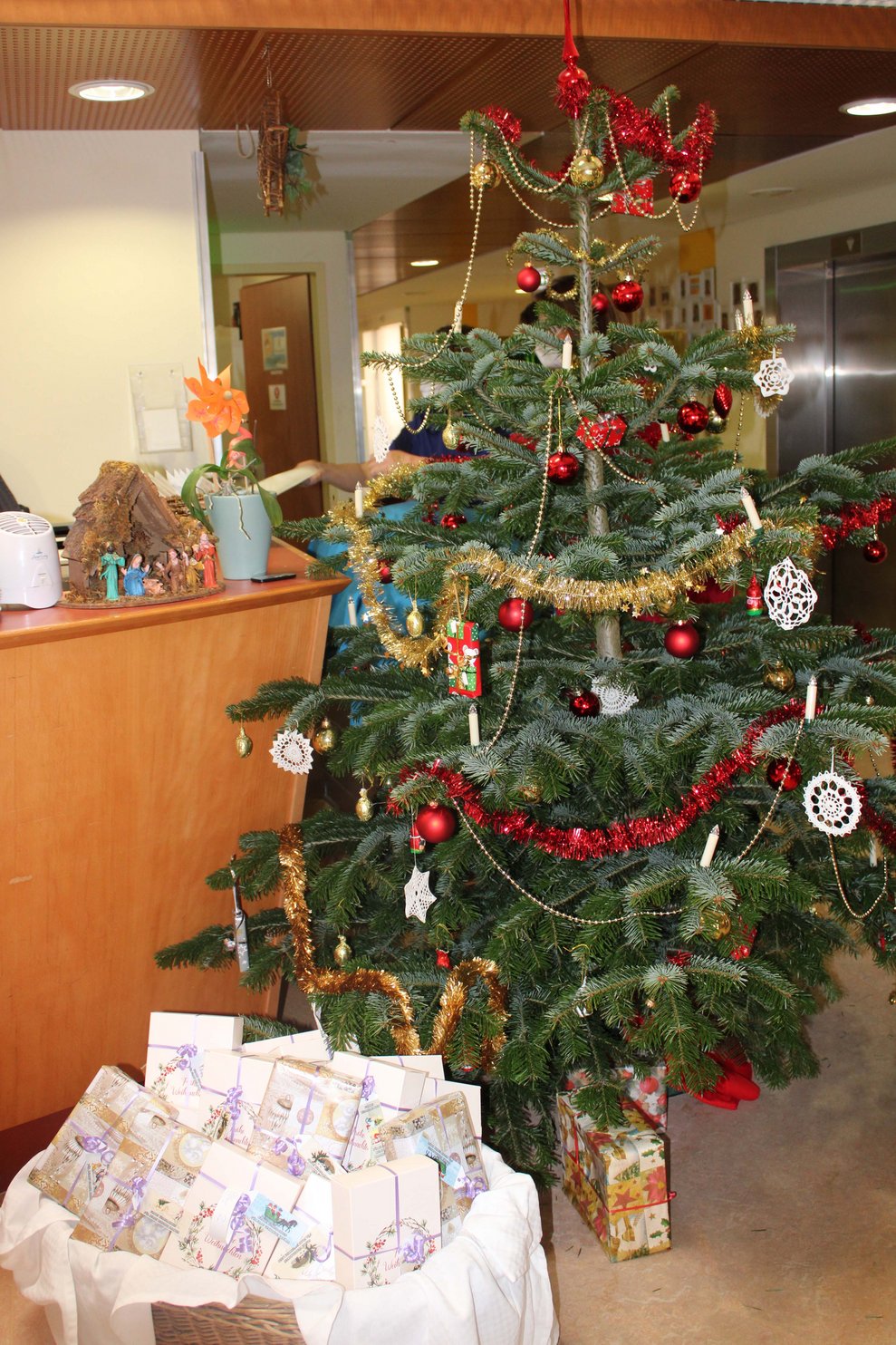 Christbaum im Wohnbereich