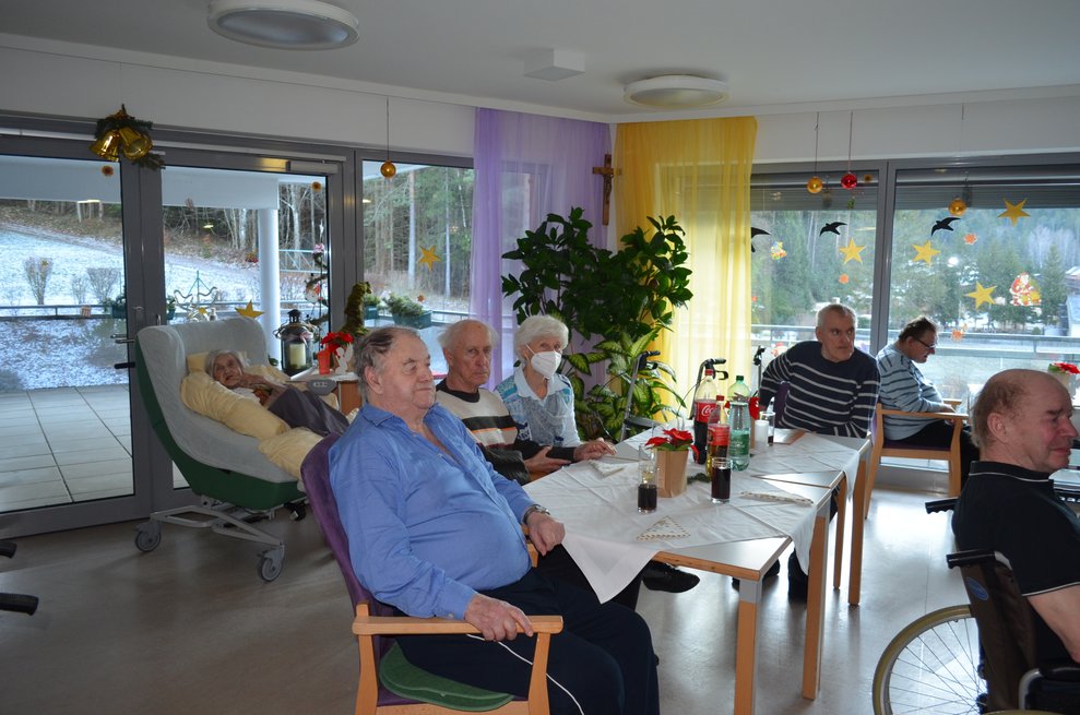 einige Bewohner