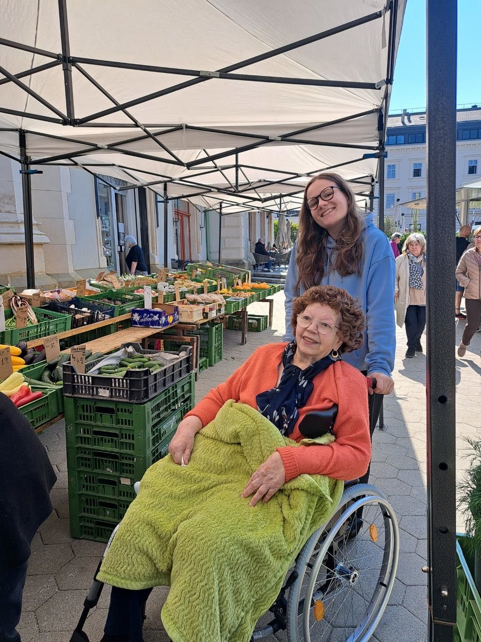 Ausflug zum Markt in Korneuburg 