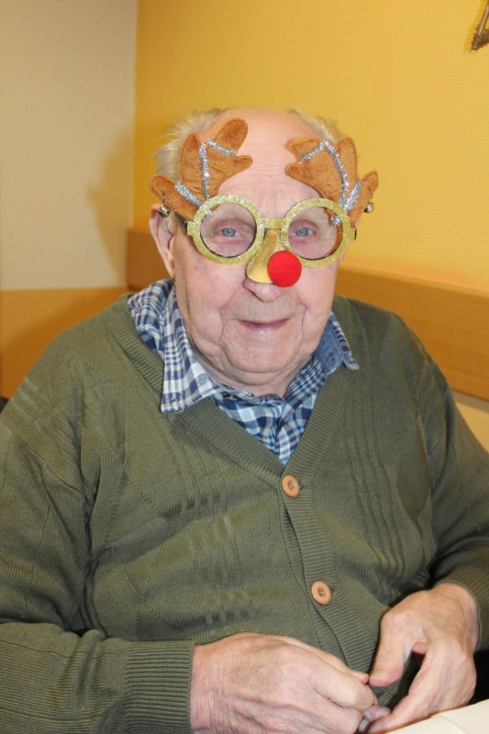Ein Bewohner.