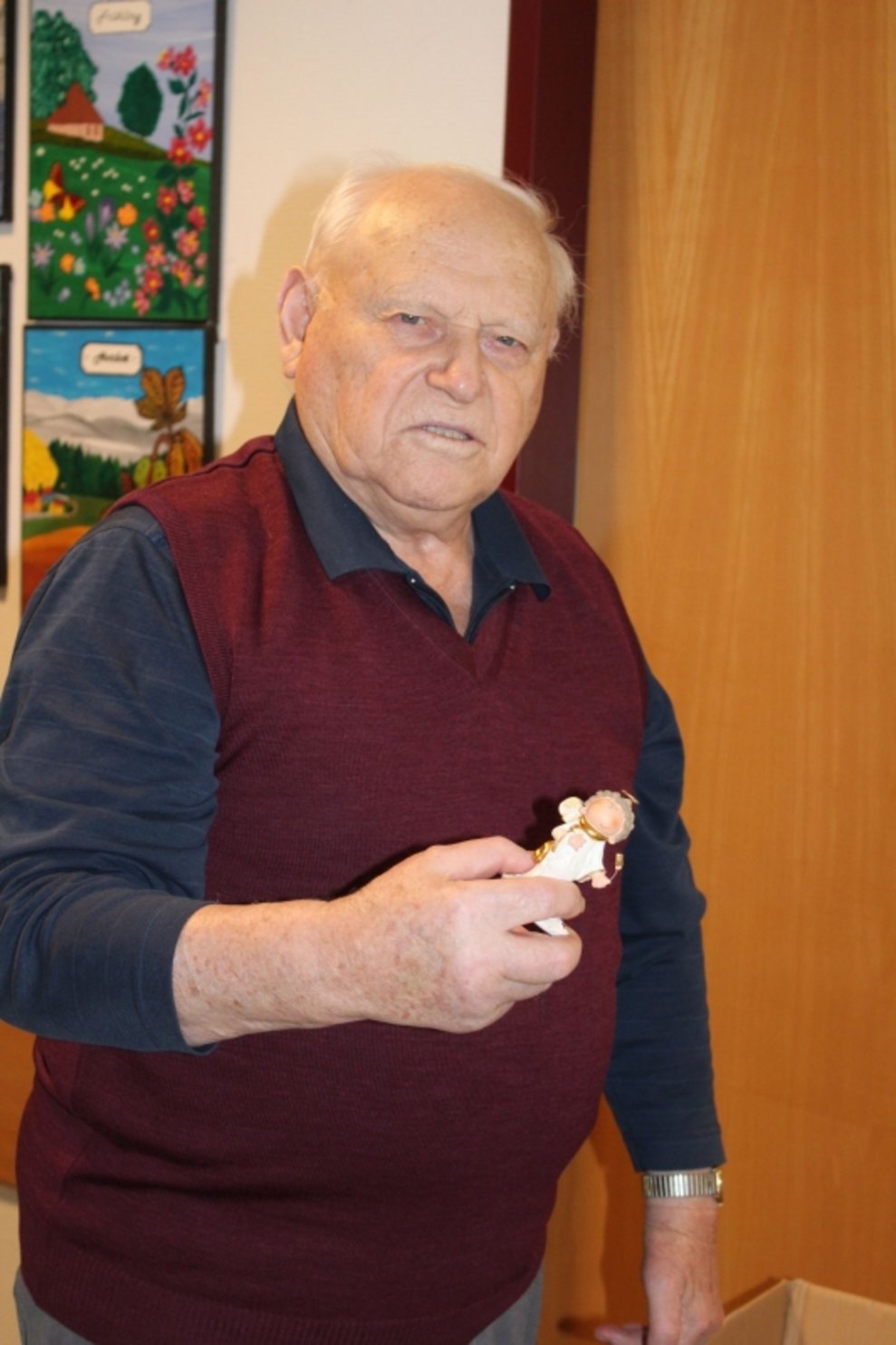 Ein Bewohner.