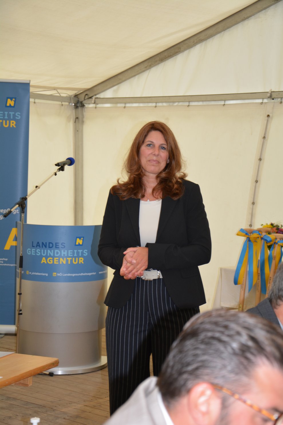 Pflege- und Betreuungsleiterin Fr. Matausch BSc