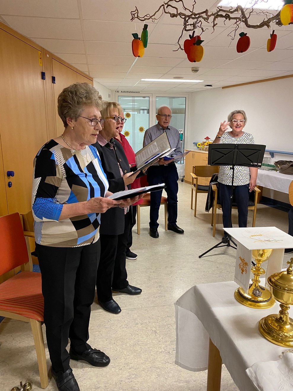 Gruppe Effatta gestalten die Messe musikalisch
