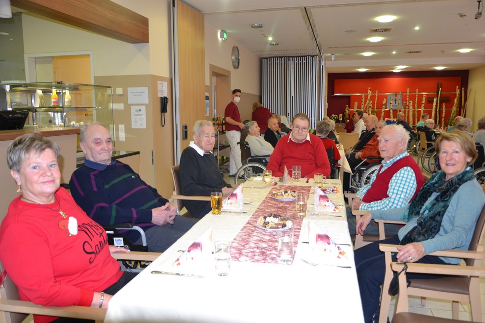 ... und es breitete sich eine besinnliche Weihnachtsstimmung aus.