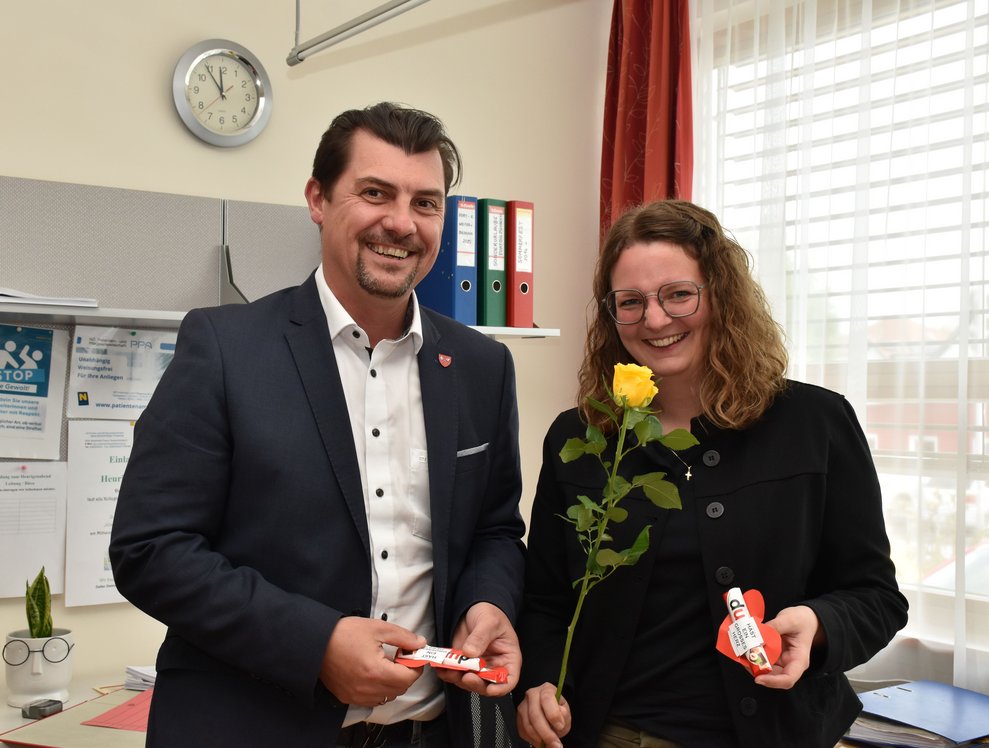 Claudia Neuteufel und Rainer Hirschmann.