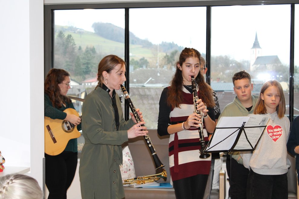 Adventsingen mit dem Ensemble der Mittelschule Hainfeld (2025)