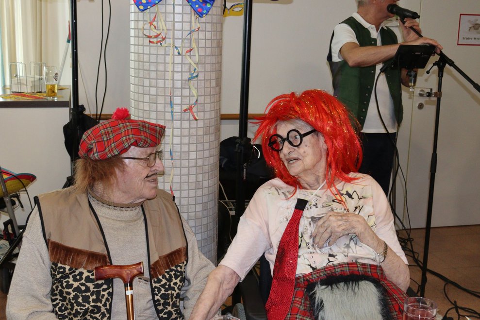 Kunterbunter Faschingsausklang