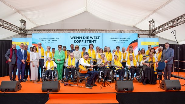 Chor Eröffnung NÖLA 2026 / Fotocredit: Stadt Amstetten