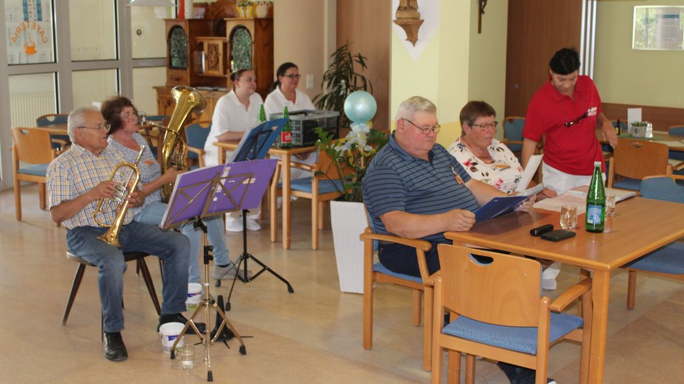 Geburtstagfeier im Juni
